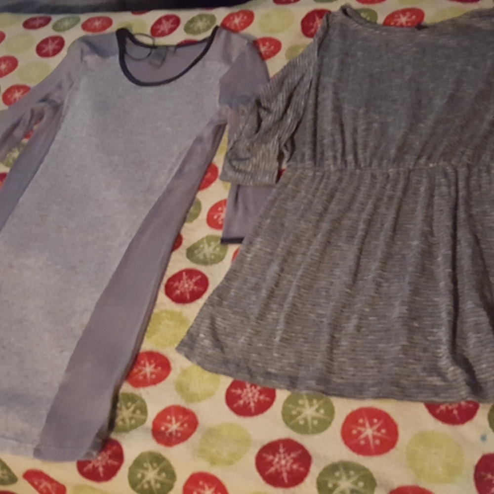 3/$20 2 long sleeve dresses